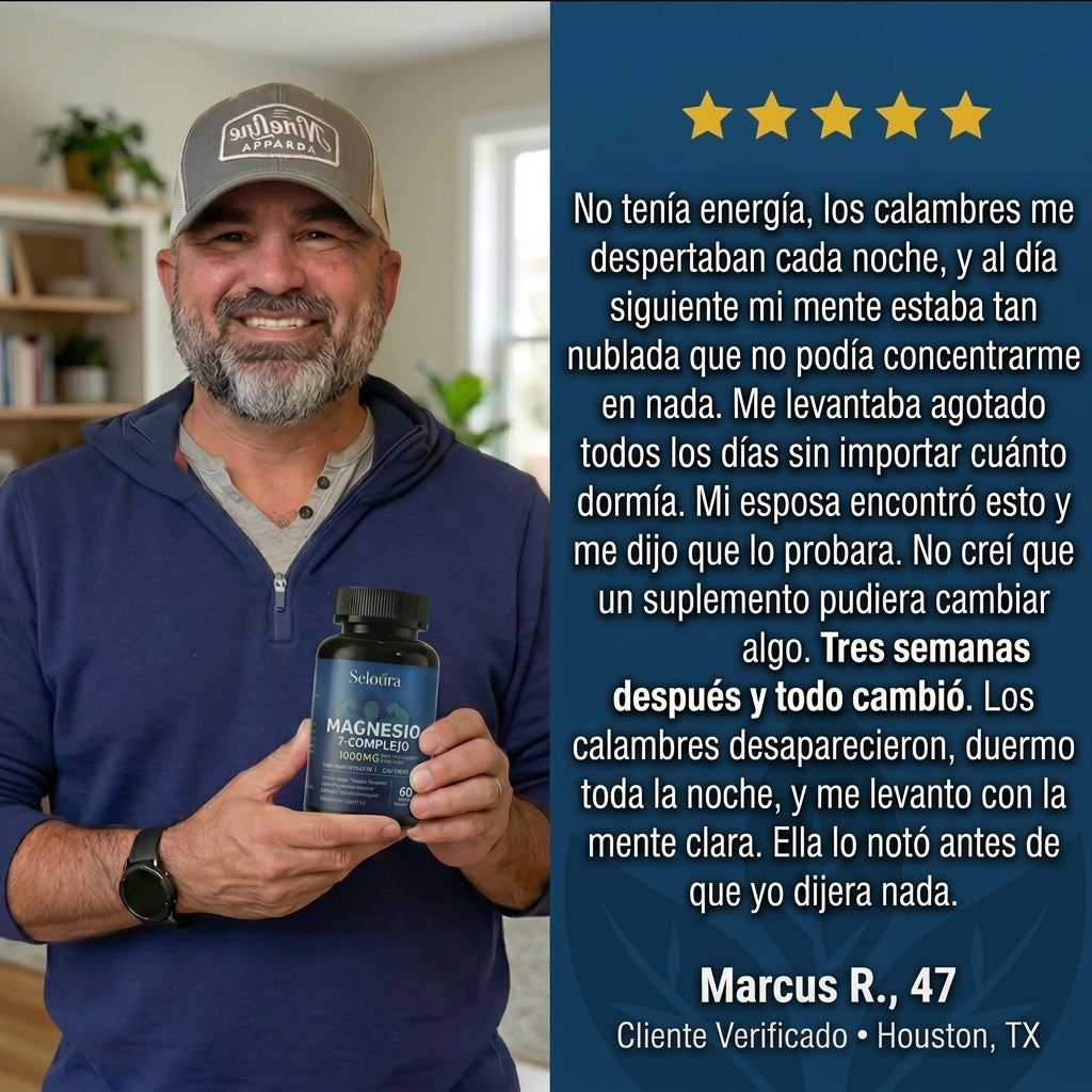 Cápsulas de complejo de magnesio Seloura 7 en 1