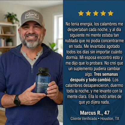 Cápsulas de complejo de magnesio Seloura 7 en 1